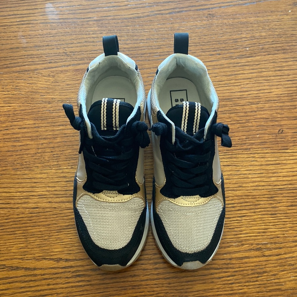 Shu Shop Metallic Sneakers